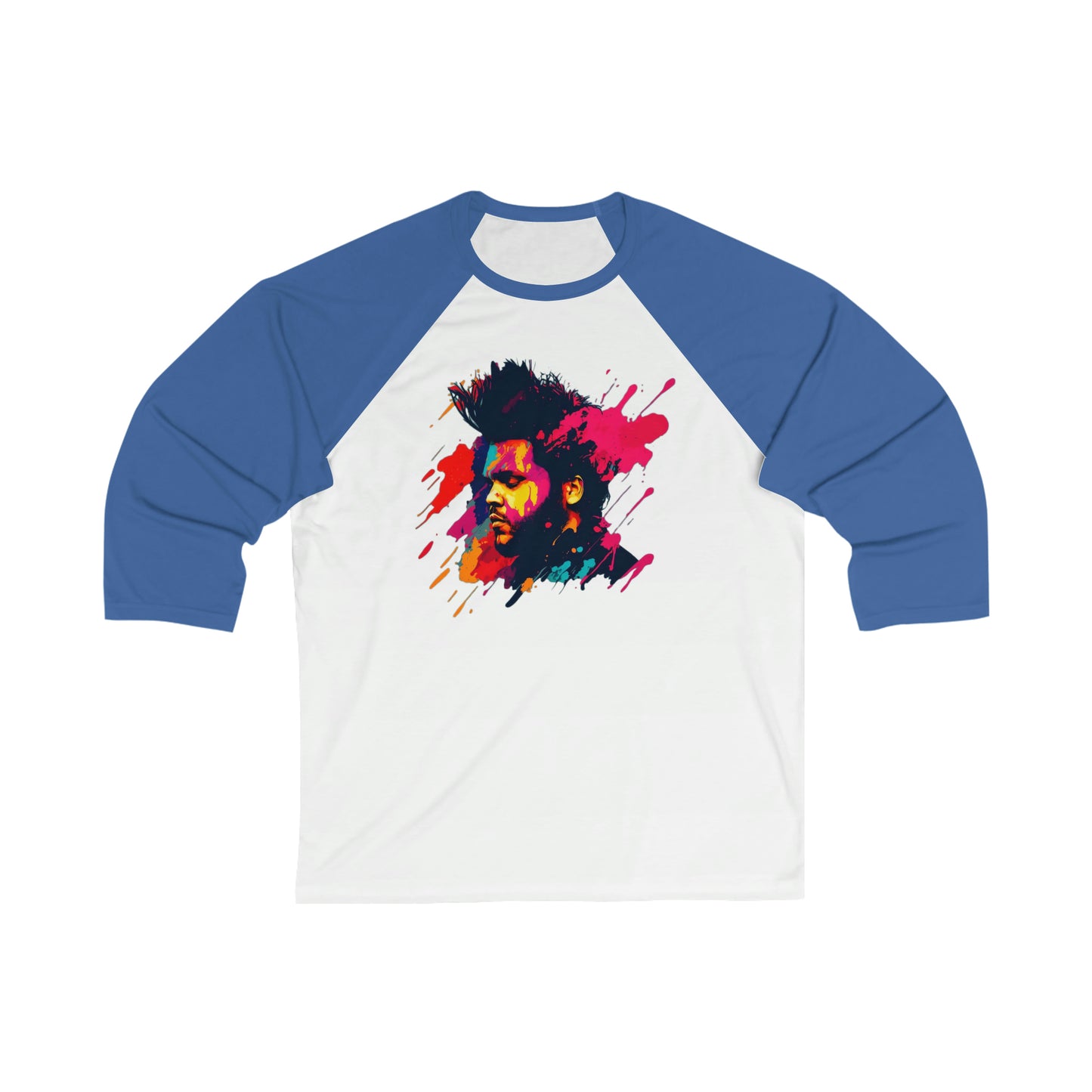 The Weeknd Colour Baseball T-Shirt