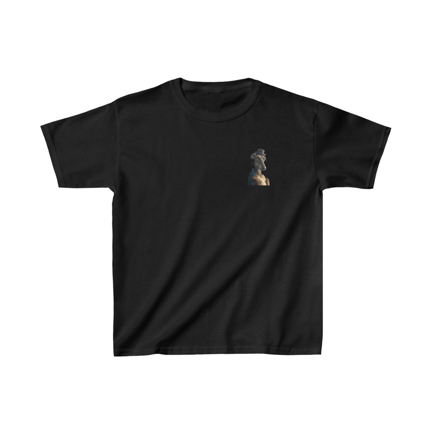 Distinguished Gentleman Greyhound Kids T-Shirt