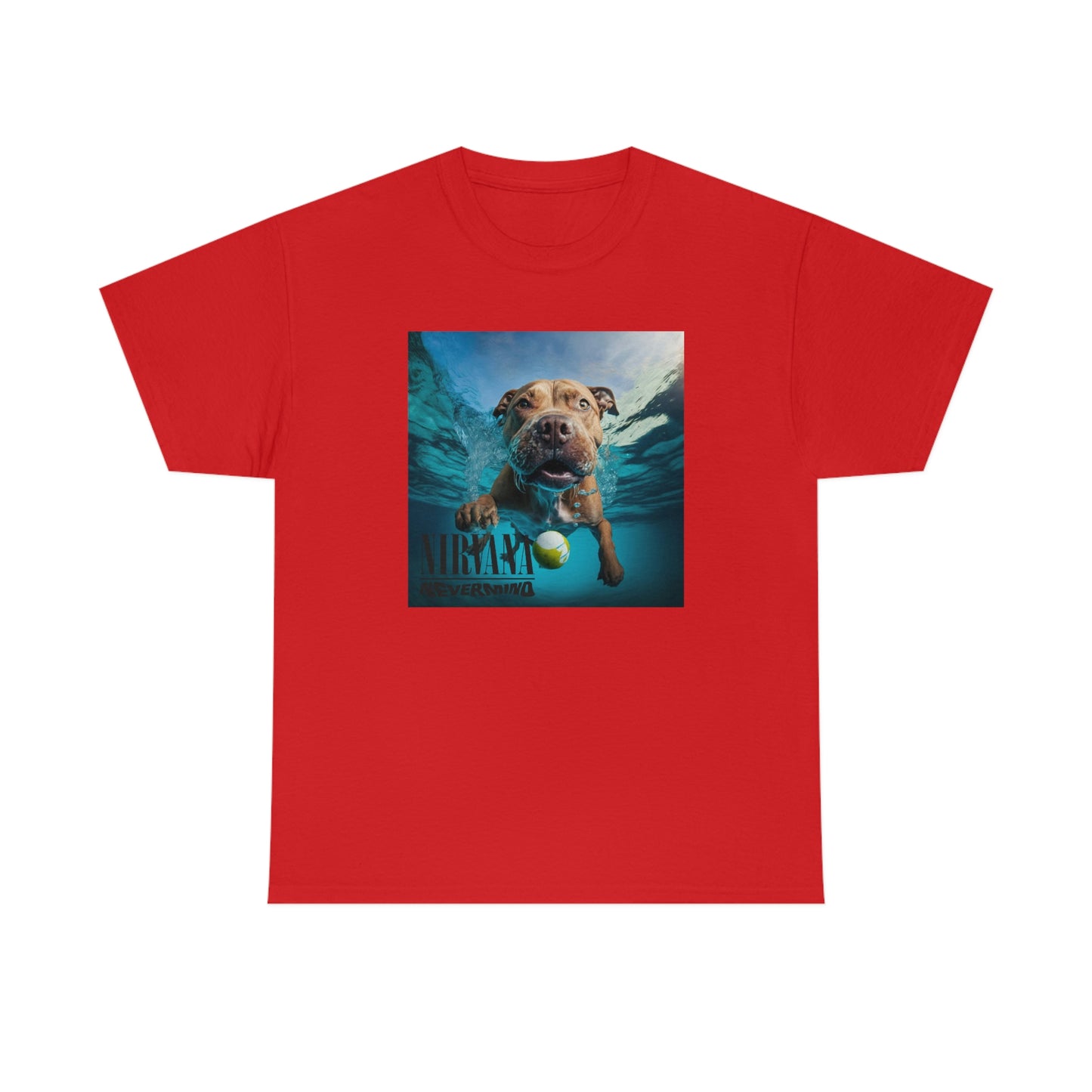 Staffy Nirvana Nevermind T-Shirt