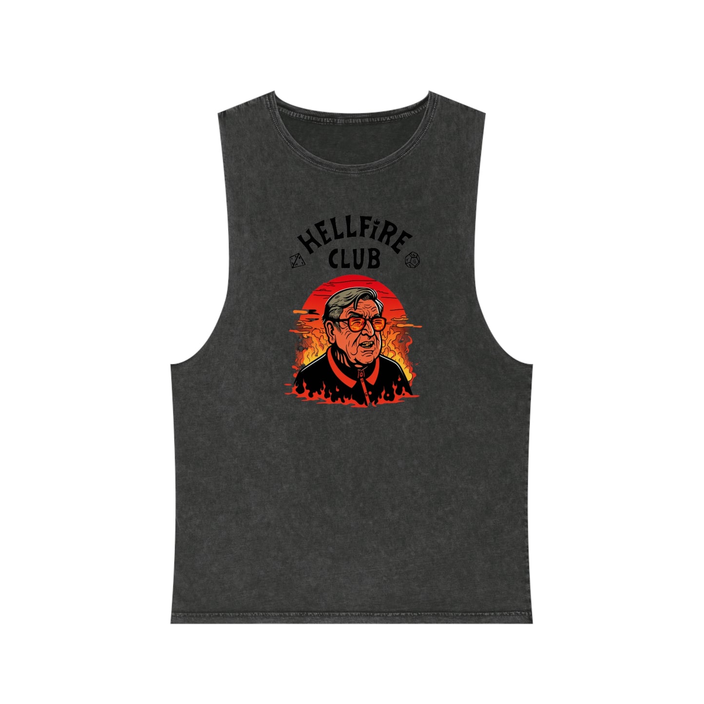 Pell Hellfire Club Stonewash Tank Top