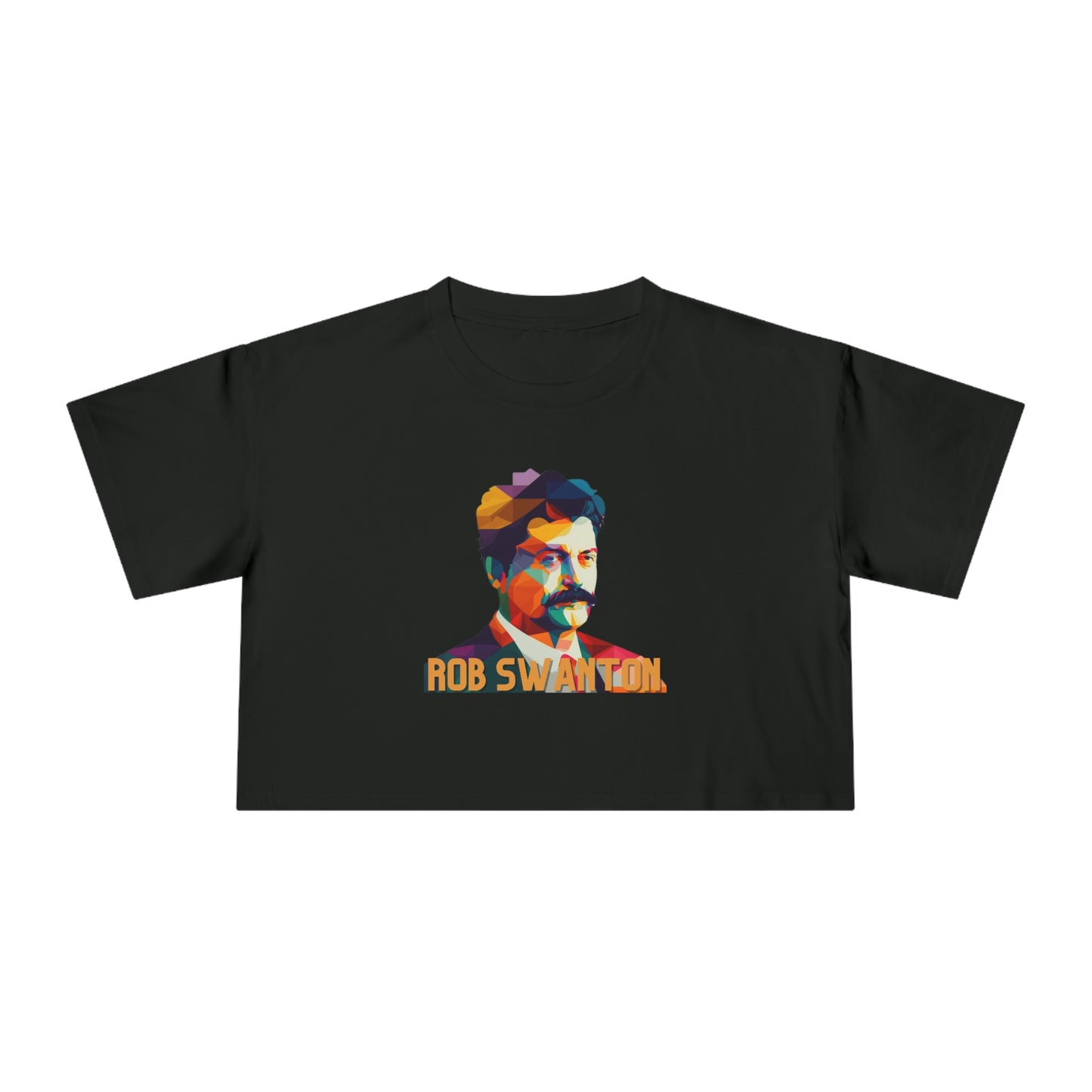 Ron Swanson Parks & Recreation Bali Knockoff Crop T-Shirt