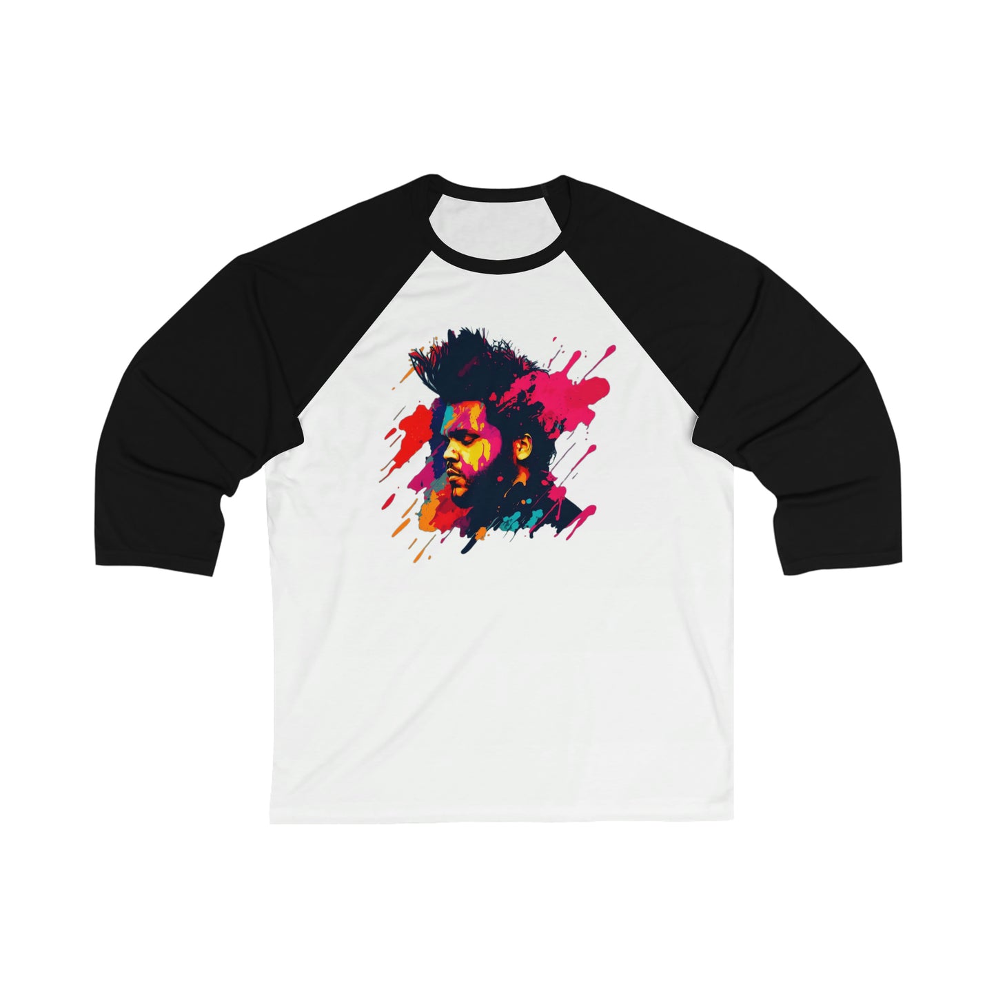 The Weeknd Colour Baseball T-Shirt