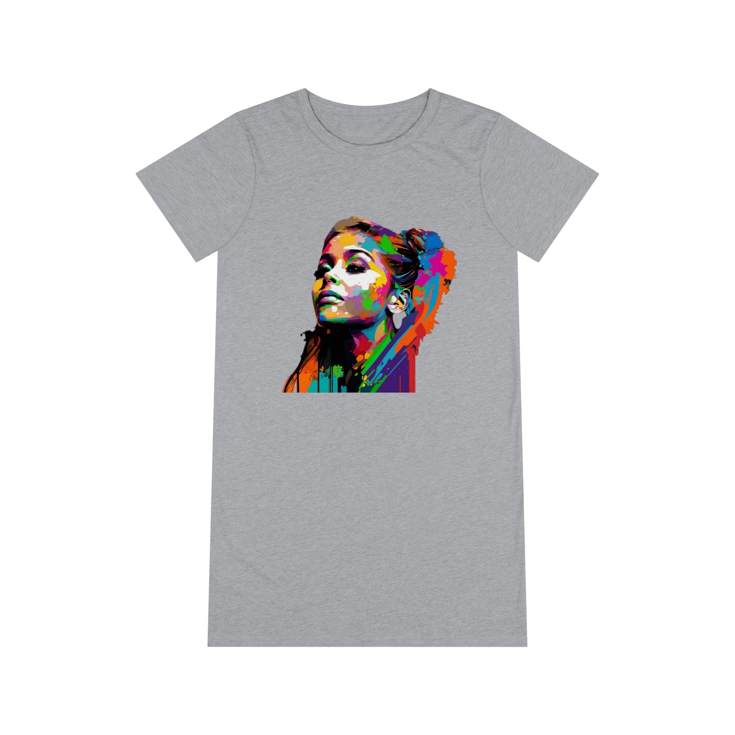 Ariana Grande Colour T-Shirt Dress