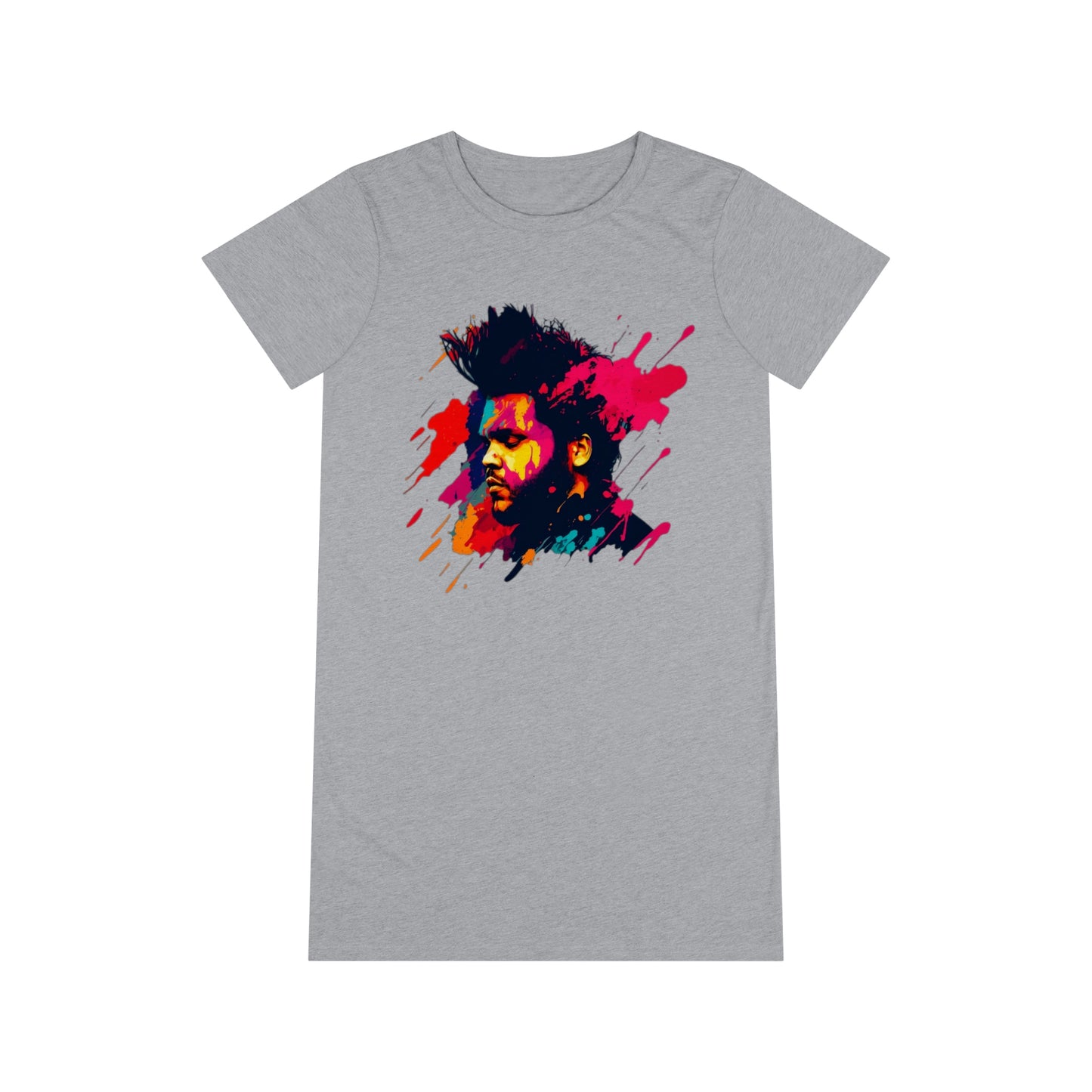 The Weeknd Colour T-Shirt Dress