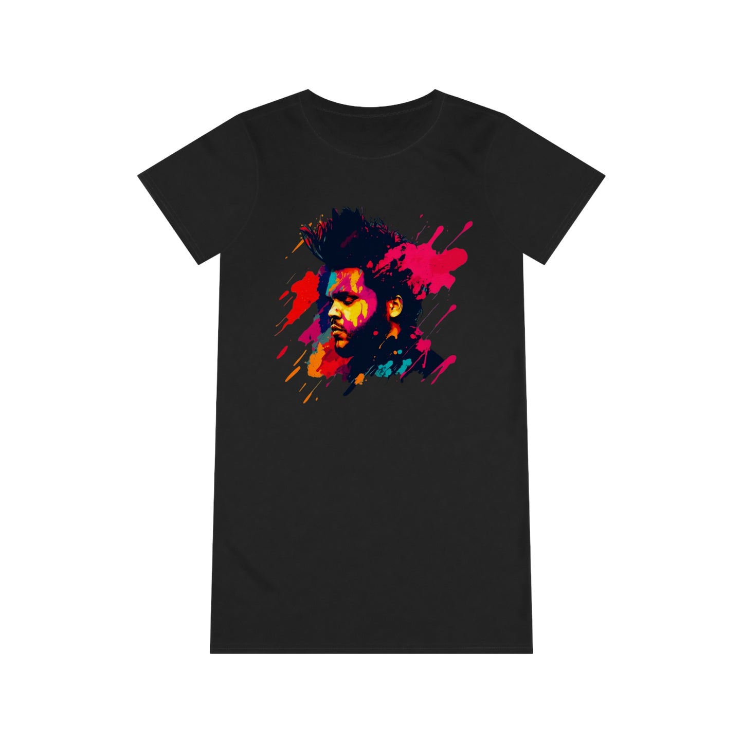 The Weeknd Colour T-Shirt Dress