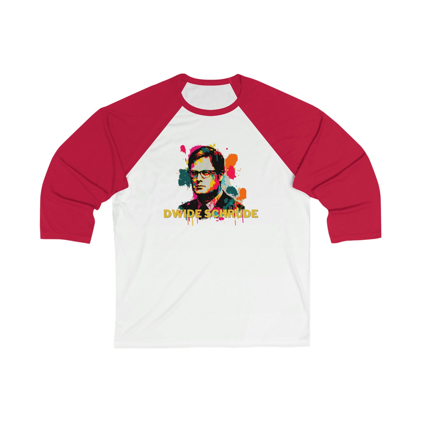 Dwight The Office Bali Knockoff Baseball T-Shirt