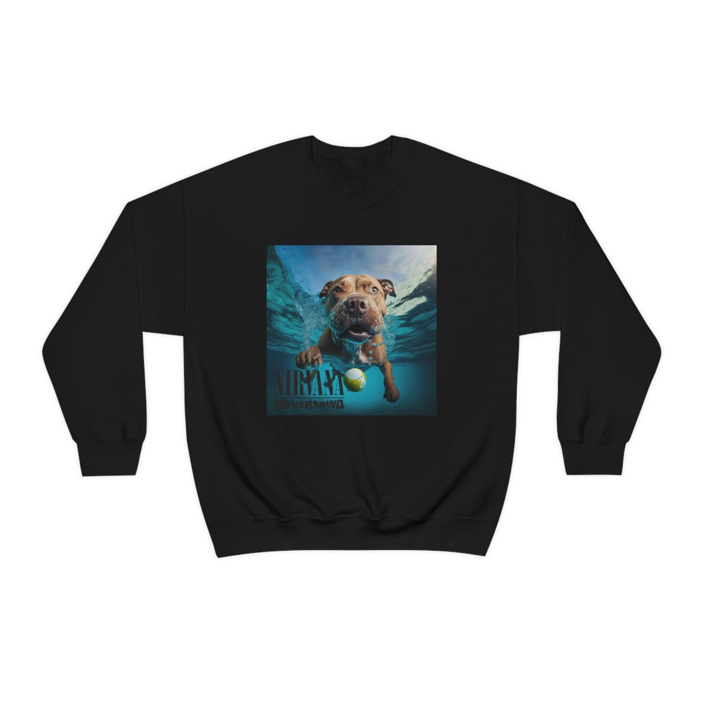 Staffy Nirvana Nevermind Crewneck Sweatshirt