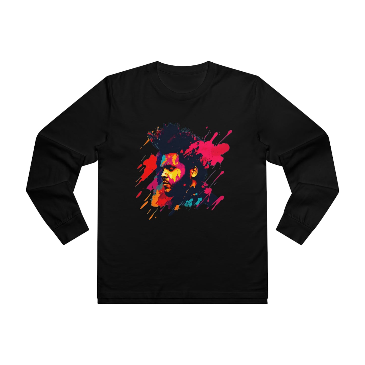 The Weeknd Colour Longsleeve T-Shirt