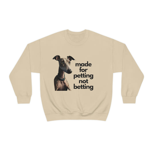 Petting not Betting Greyhound Jumper