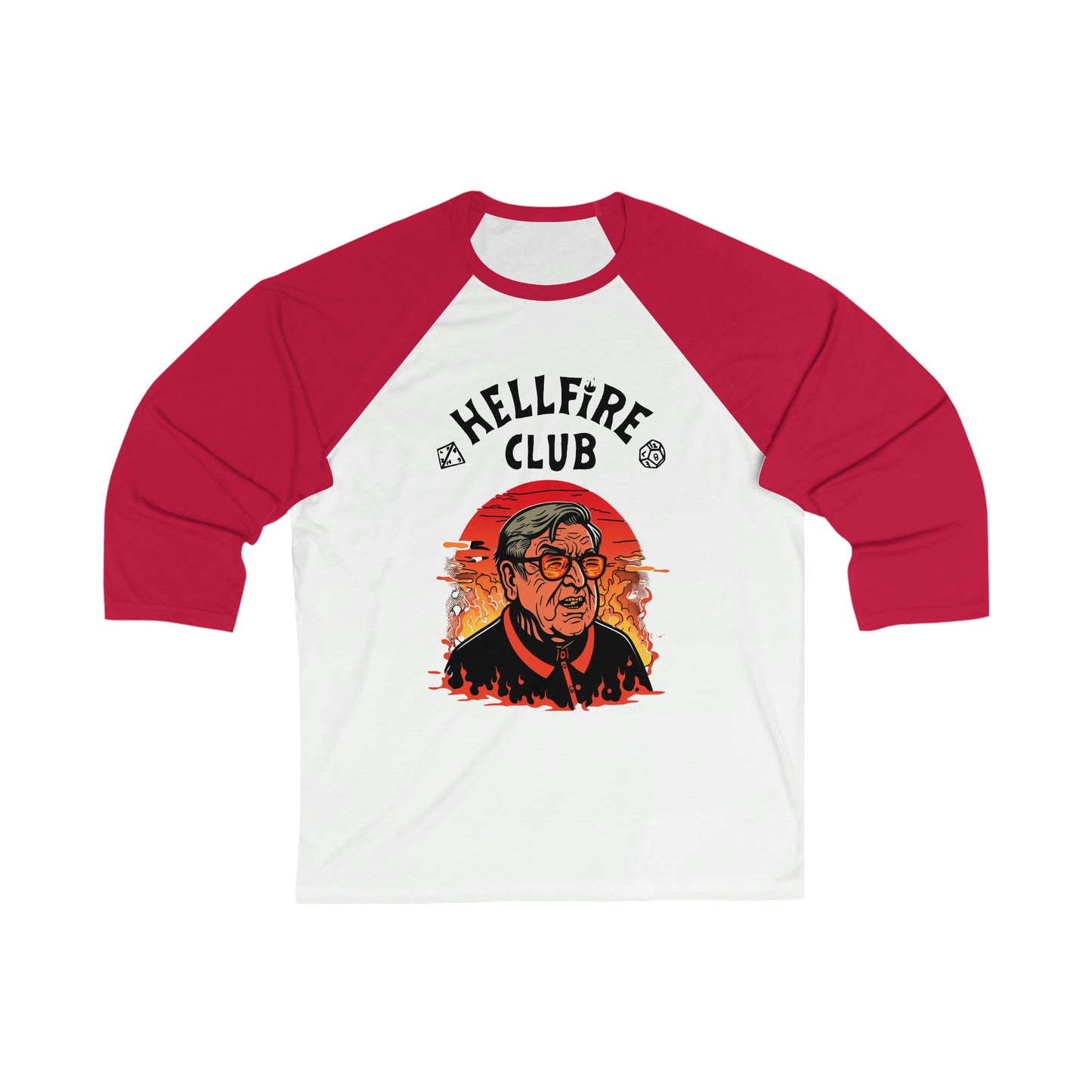 Pell Hellfire Club Baseball T-Shirt