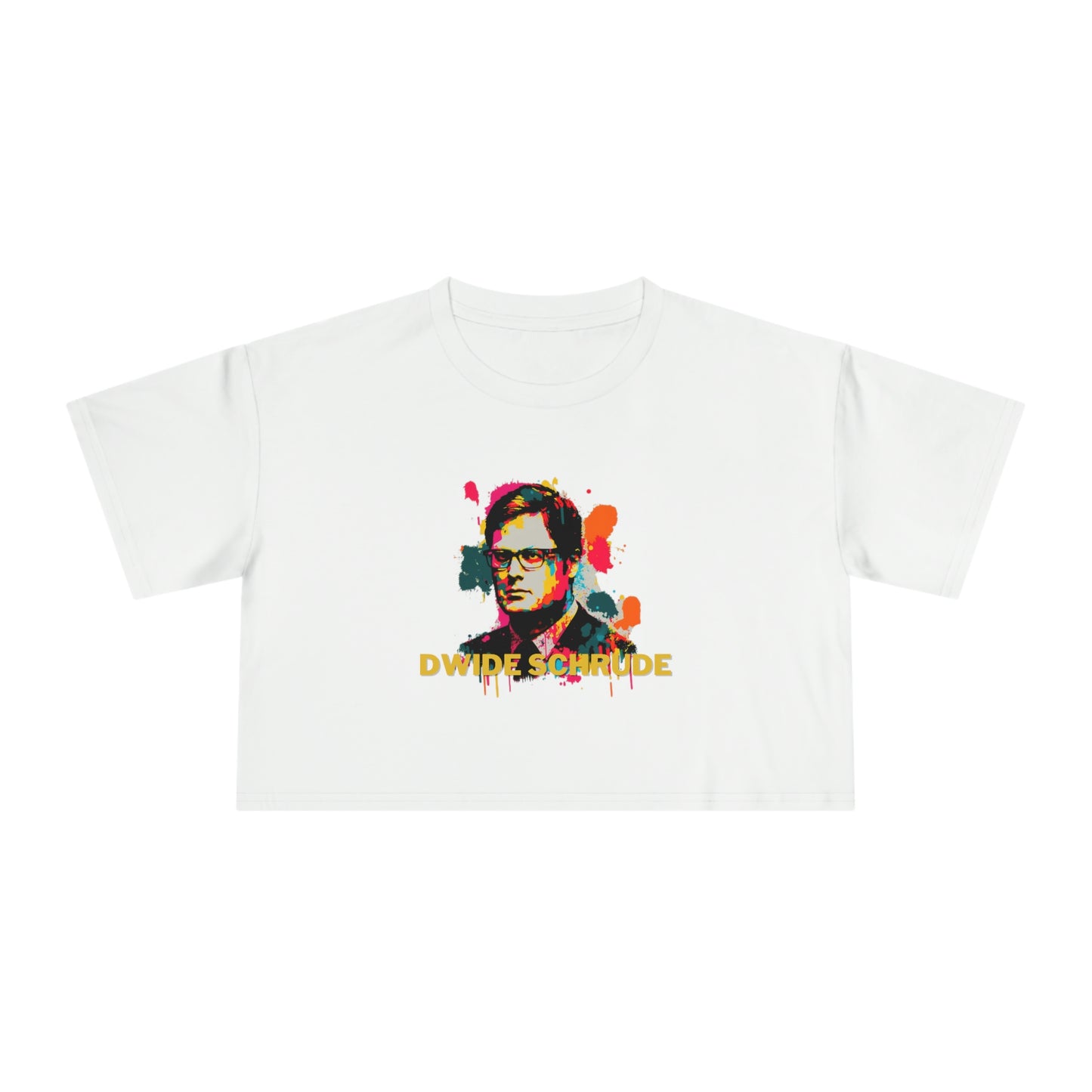 Dwight The Office Bali Knockoff Crop T-Shirt