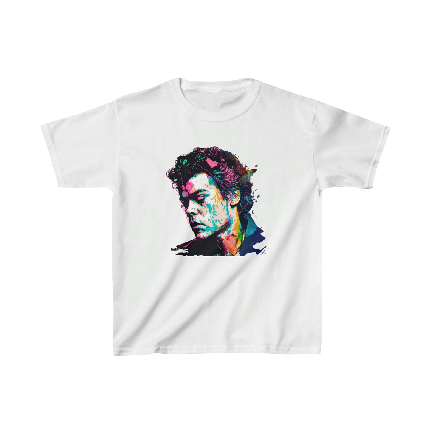 Harry Styles Colour Kids T-Shirt