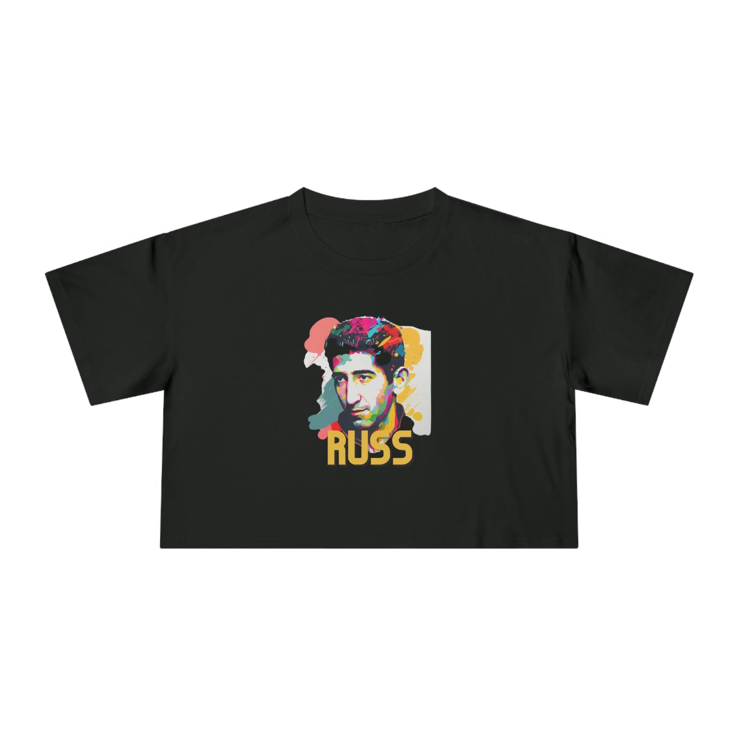 Ross Friends Bali Knockoff Crop T-Shirt