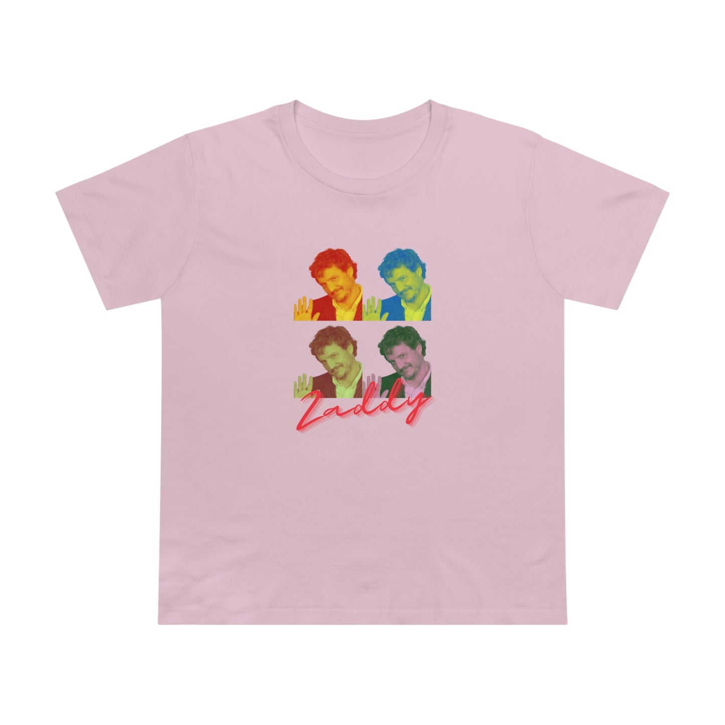 Pedro Pascal Zaddy Feminine Cut T-Shirt