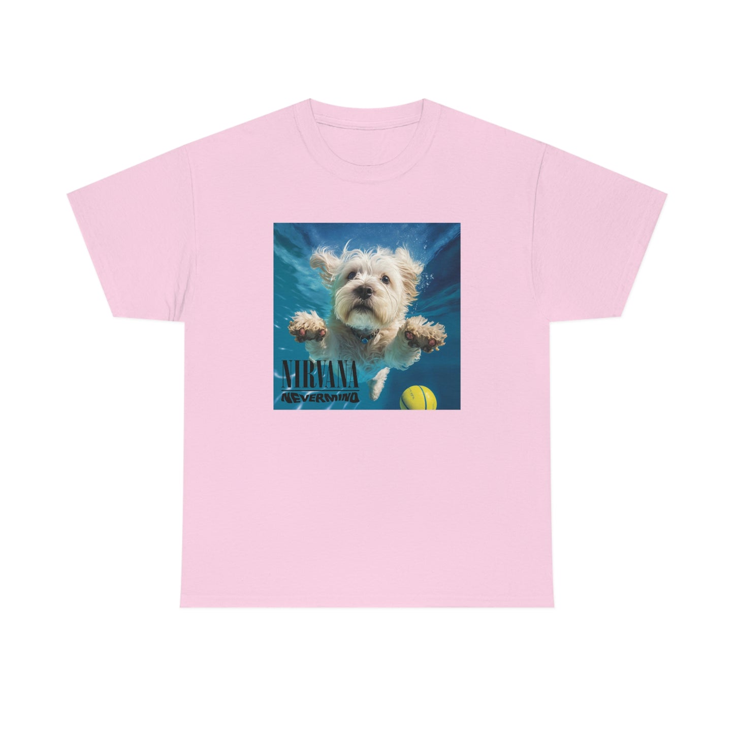 Maltese Terrier Nirvana Nevermind T-Shirt