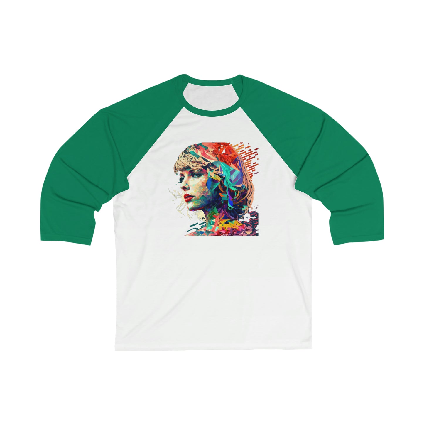 Taylor Swift Colour Baseball T-Shirt