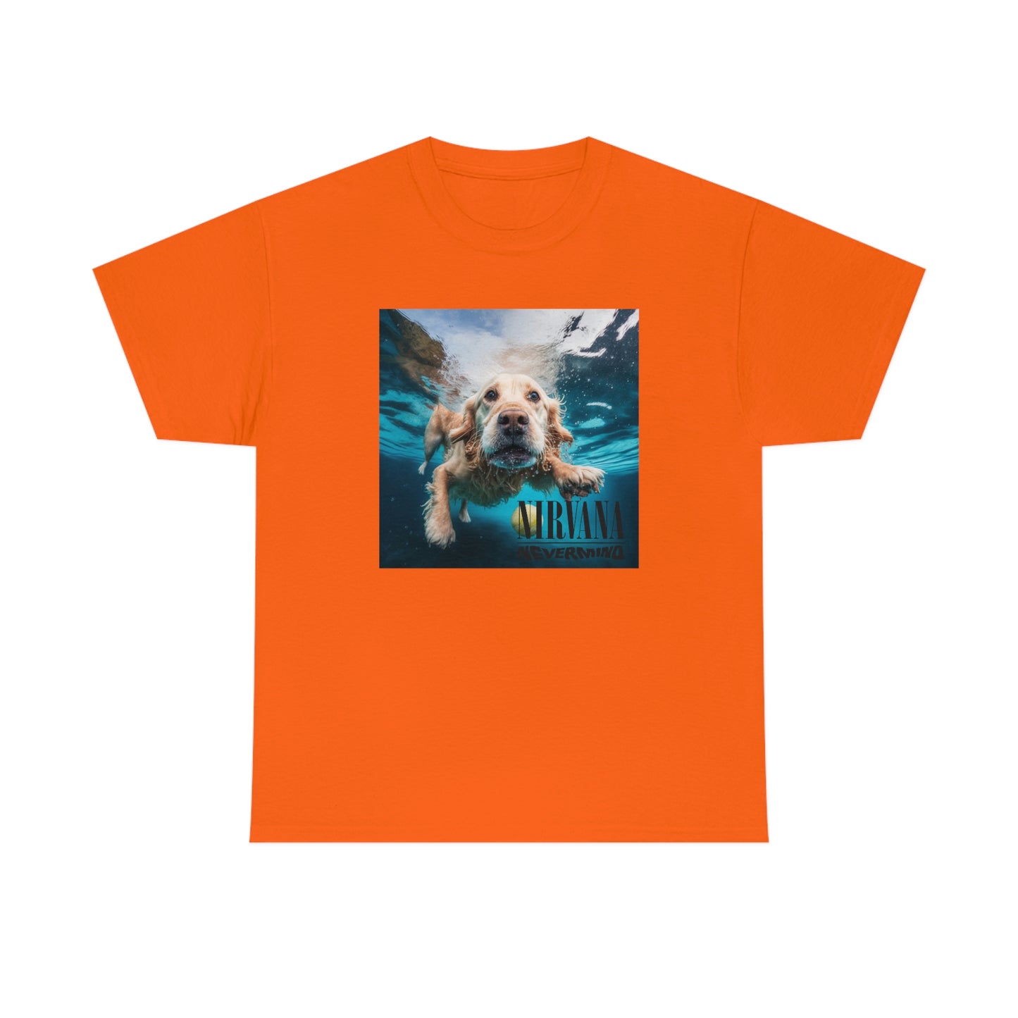 Golden Retriever Nirvana Nevermind T-Shirt