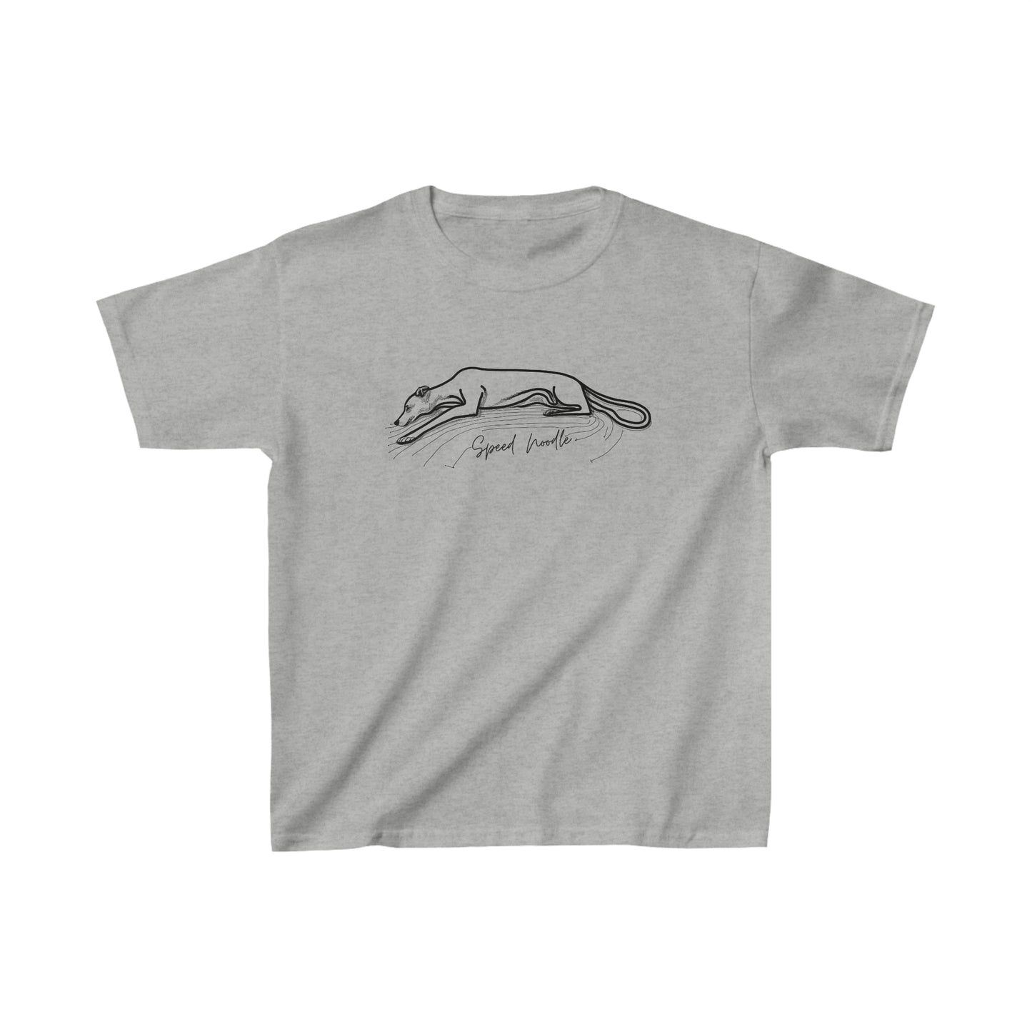 Speed Noodle Greyhound Kids T-Shirt