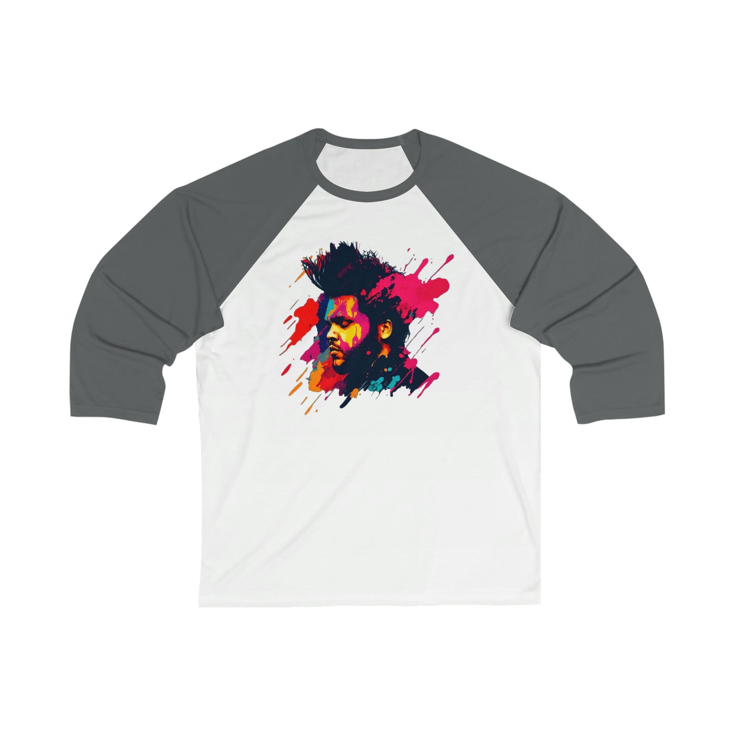 The Weeknd Colour Baseball T-Shirt