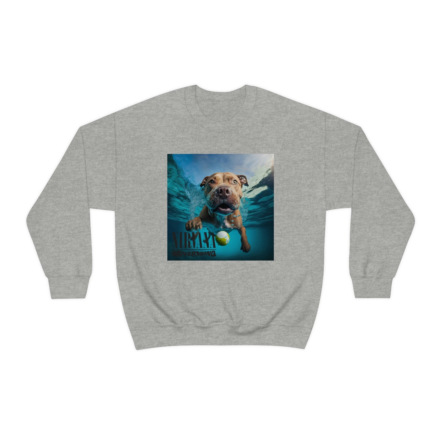 Staffy Nirvana Nevermind Crewneck Sweatshirt