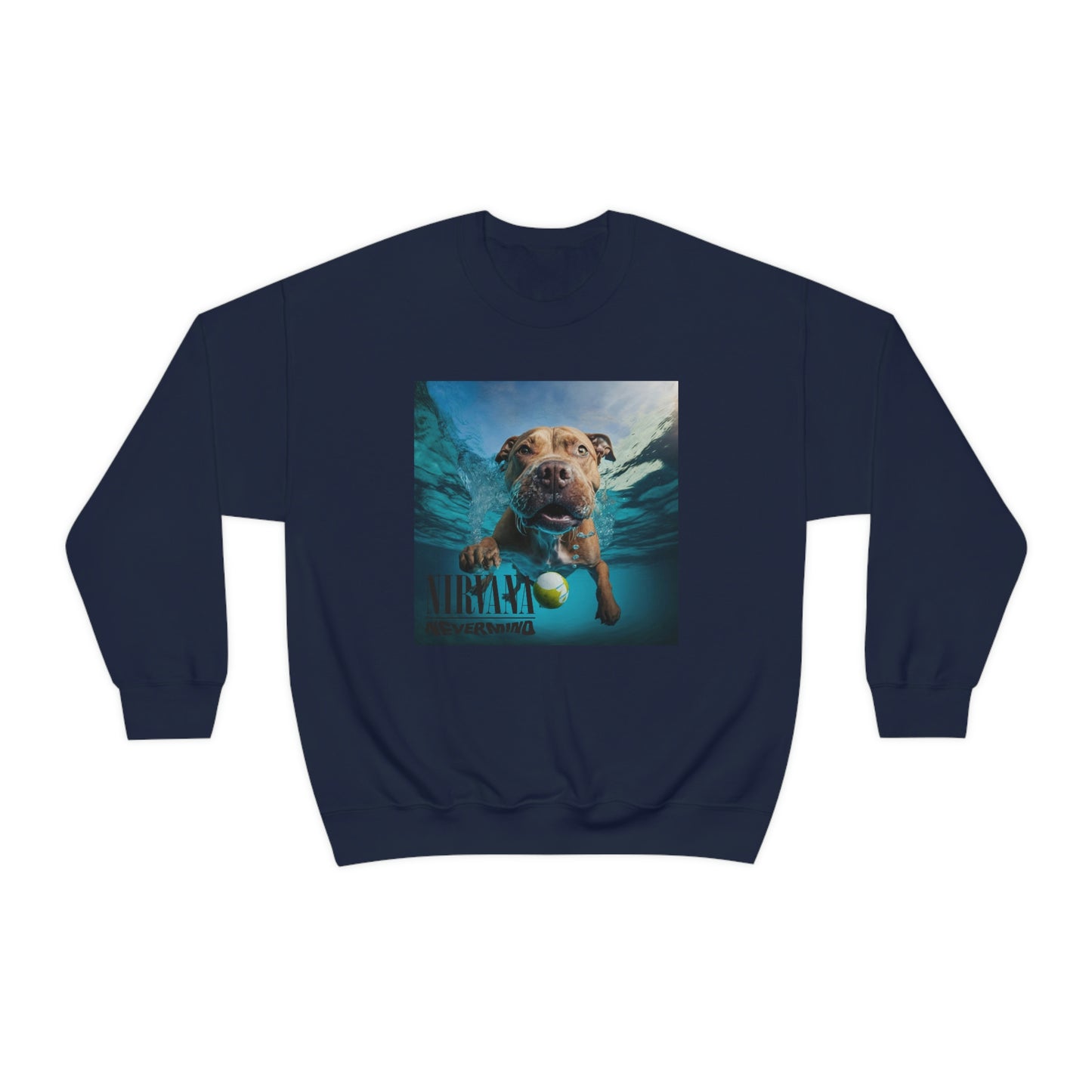 Staffy Nirvana Nevermind Crewneck Sweatshirt