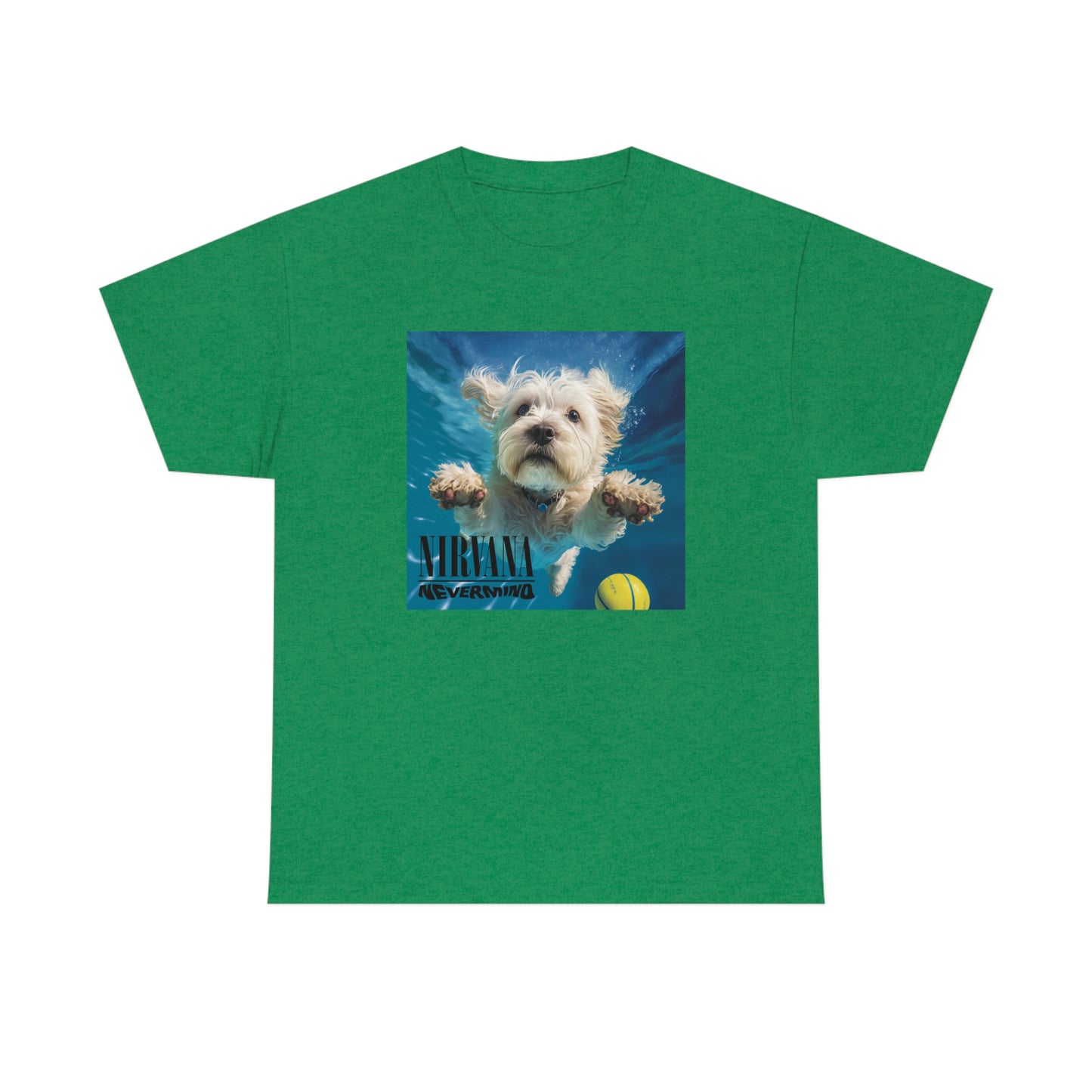 Maltese Terrier Nirvana Nevermind T-Shirt