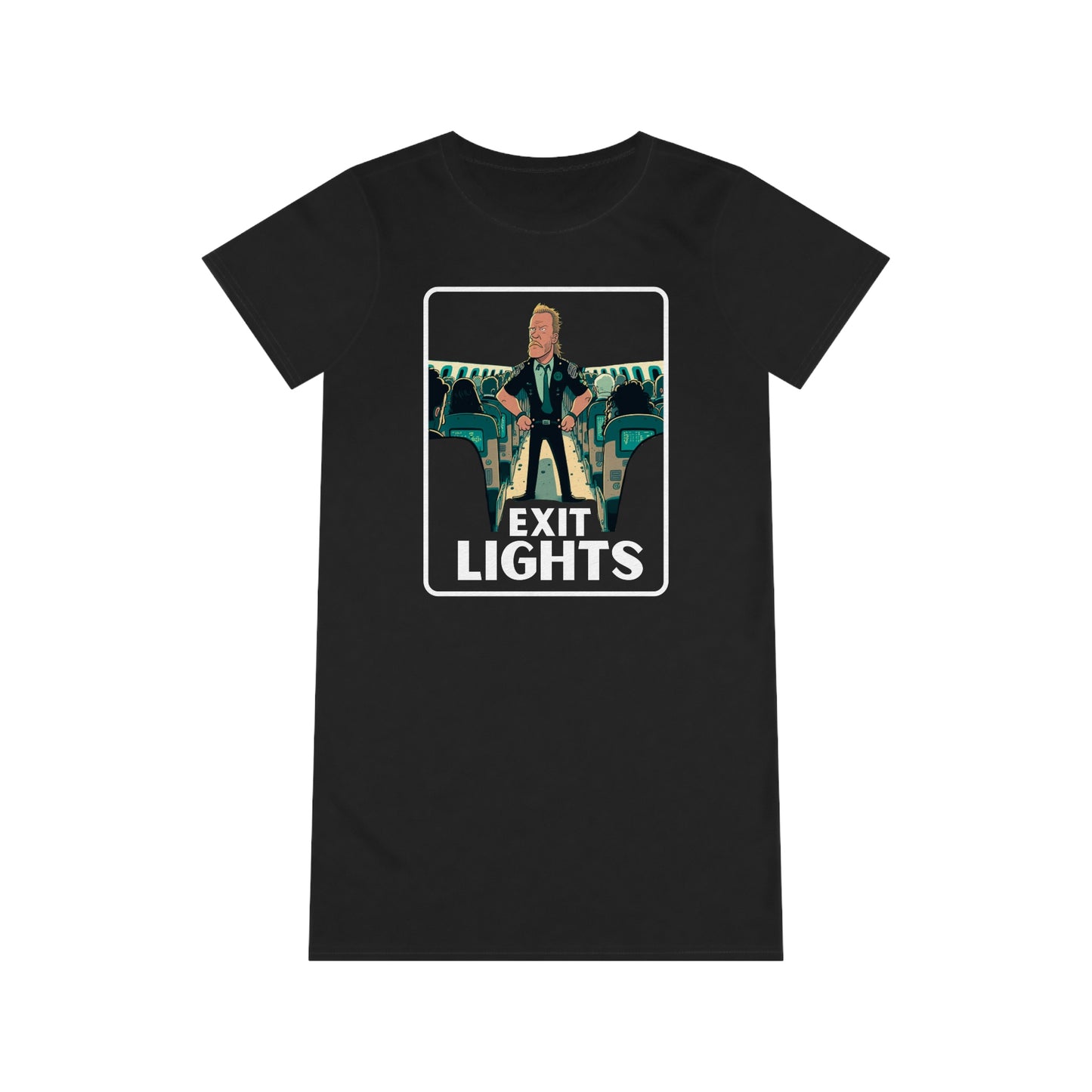 Exit Lights Metallica T-Shirt Dress