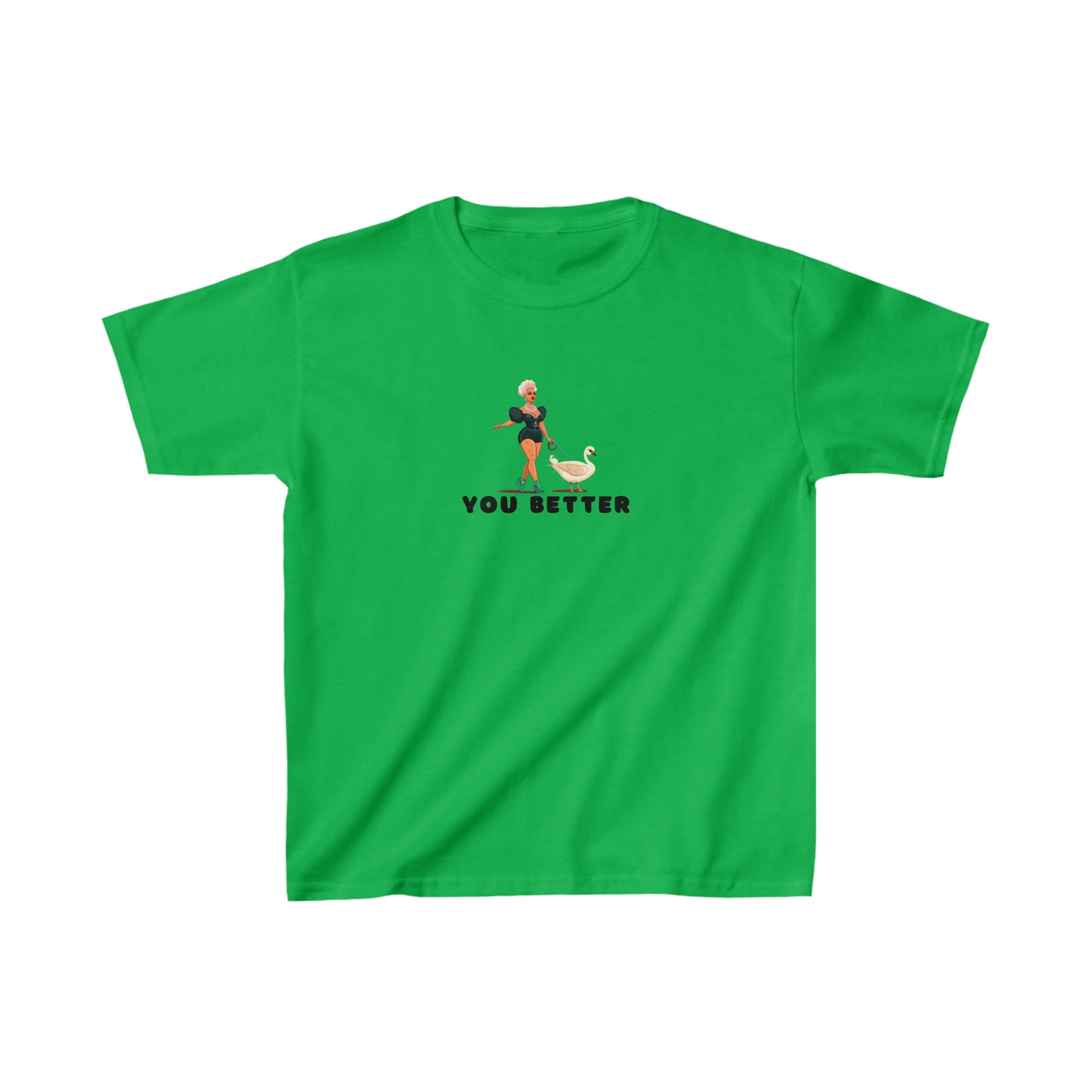 You Better Walk That Fucking Duck Kids T-Shirt