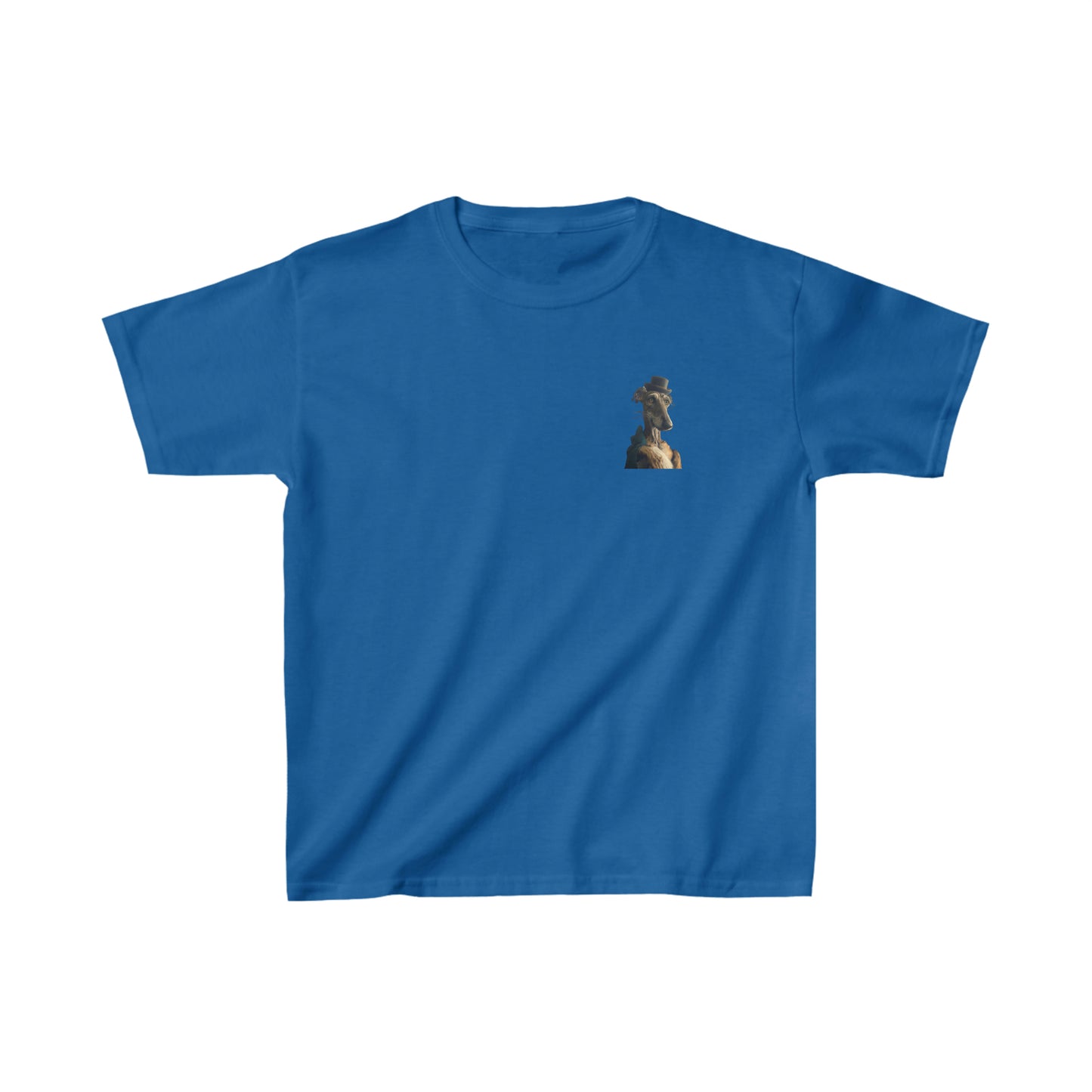 Distinguished Gentleman Greyhound Kids T-Shirt