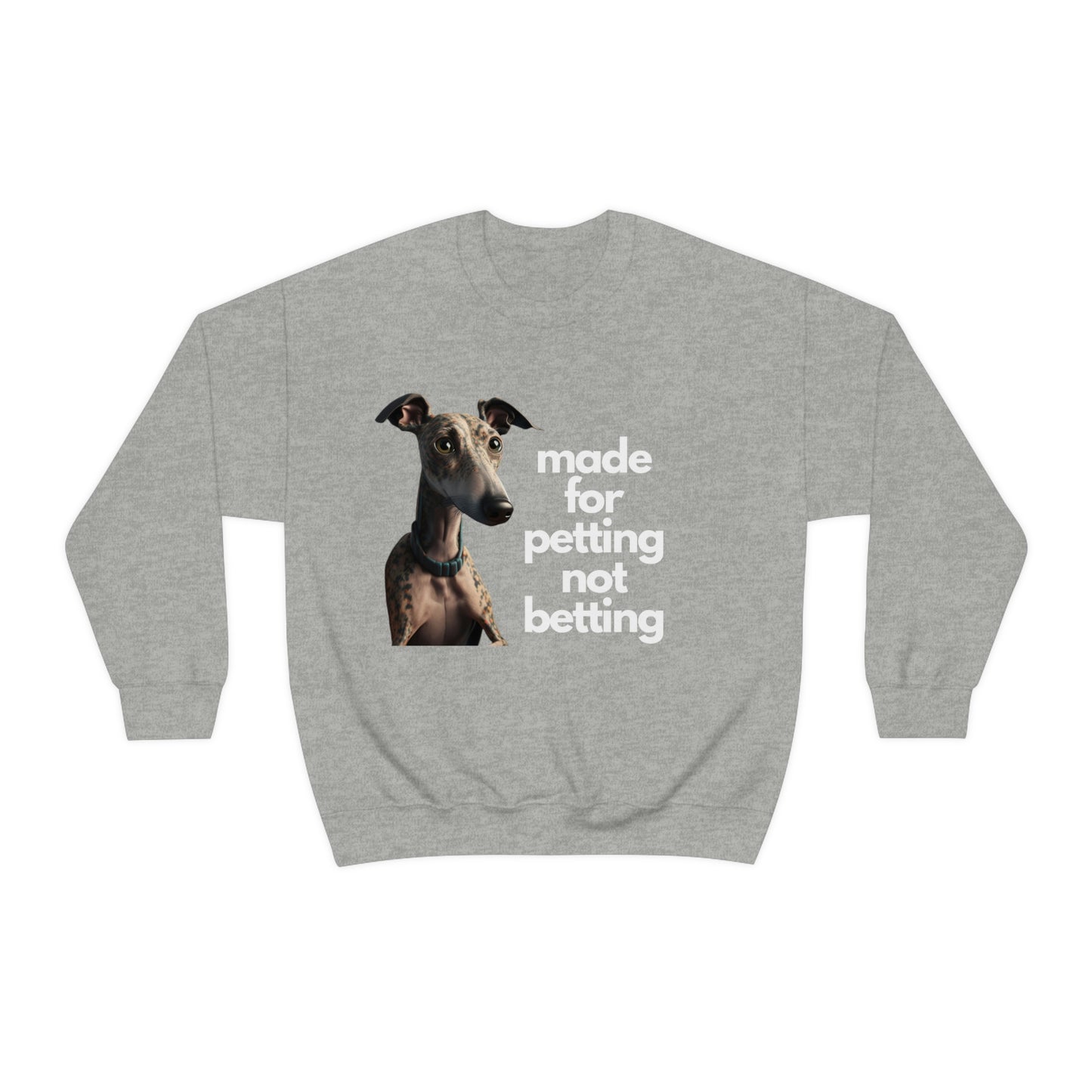 Petting not Betting Greyhound Jumper