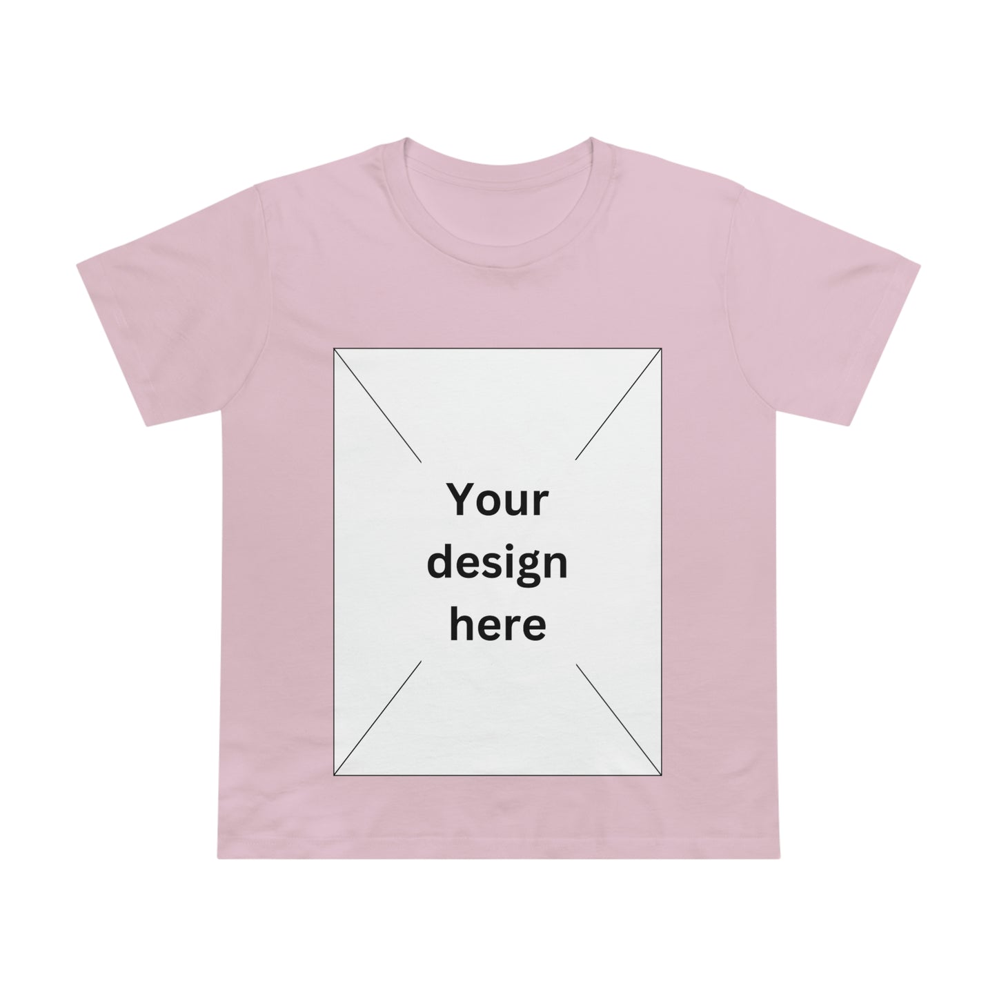 Create your Own Feminine Cut T-Shirt