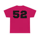 #52 Generic Sports Jersey T-Shirt