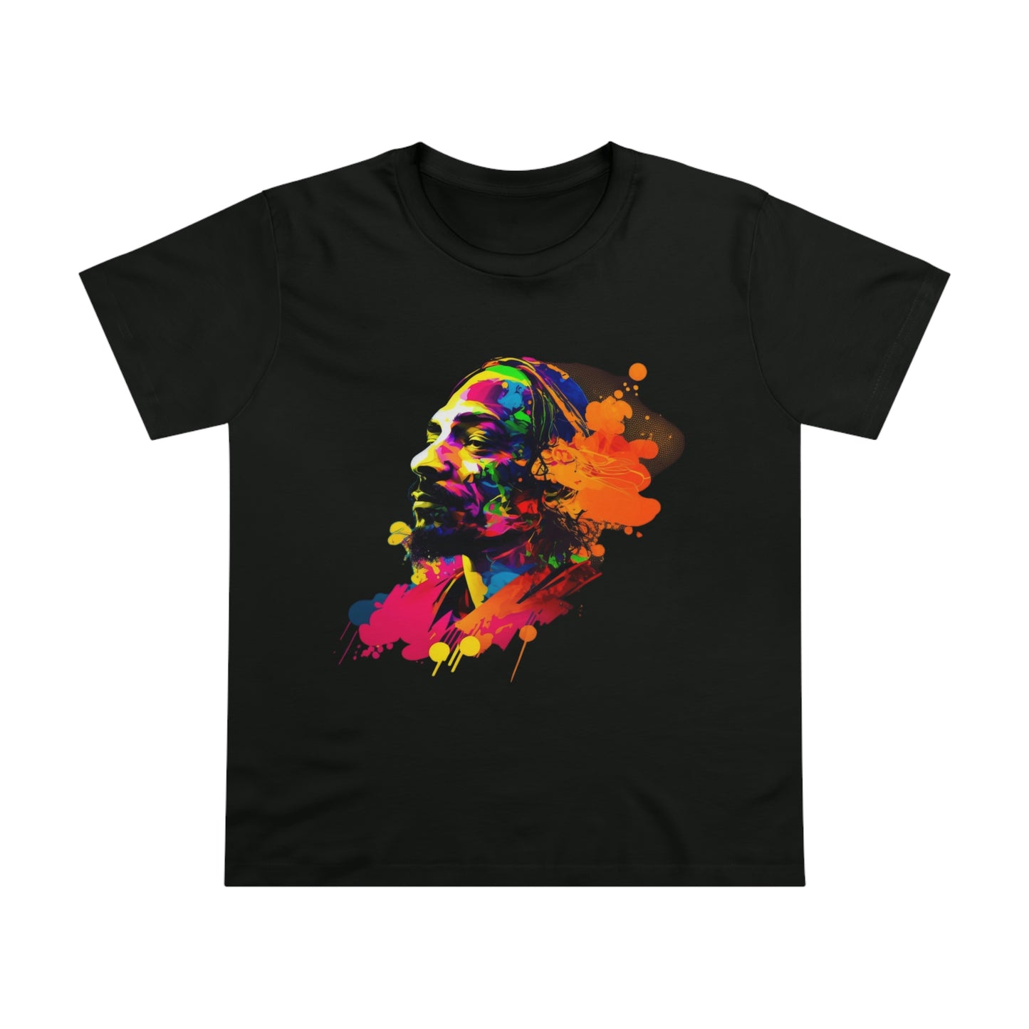 Snoop Dogg Colour Feminine Cut T-Shirt