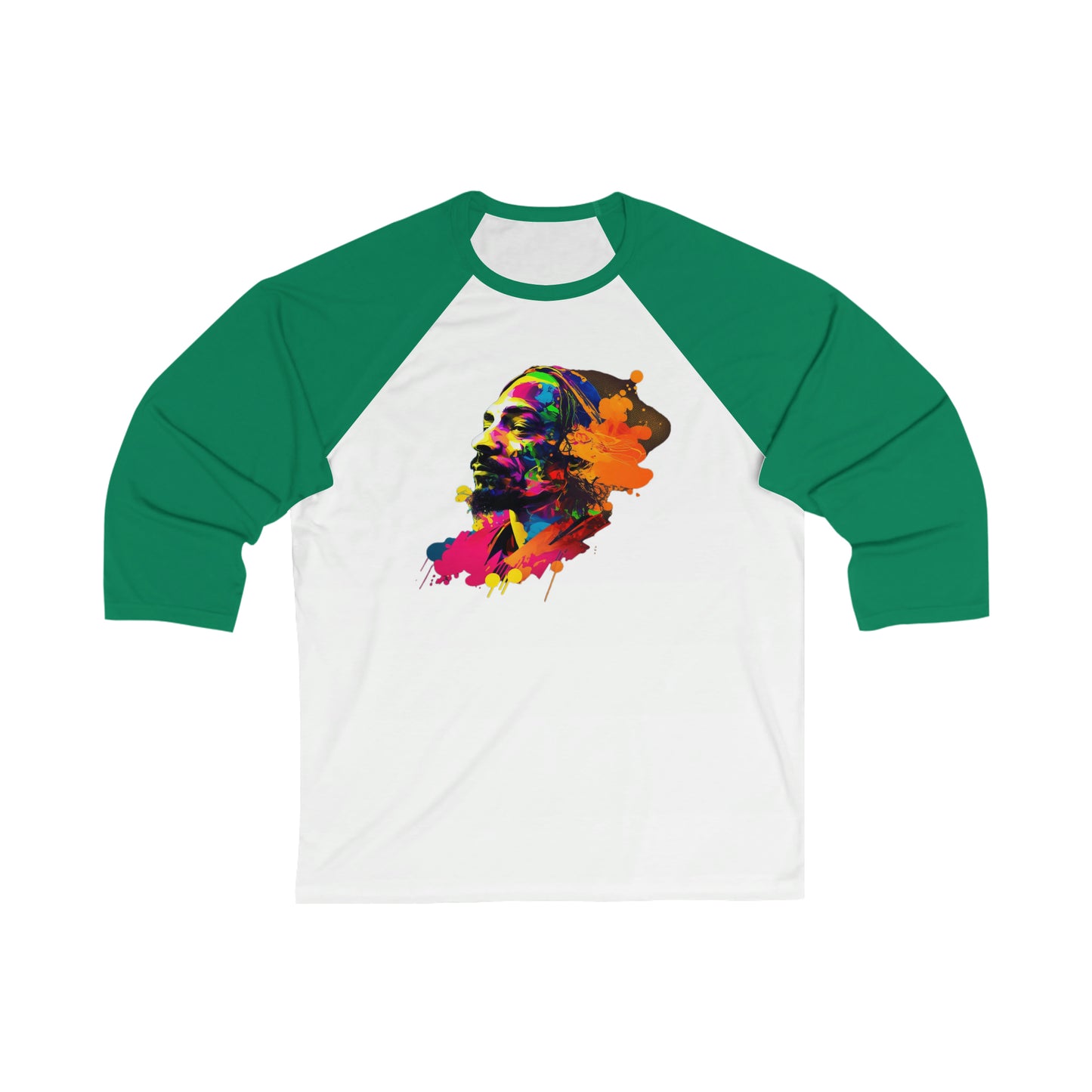 Snoop Dogg Colour Baseball T-Shirt