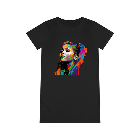 Ariana Grande Colour T-Shirt Dress