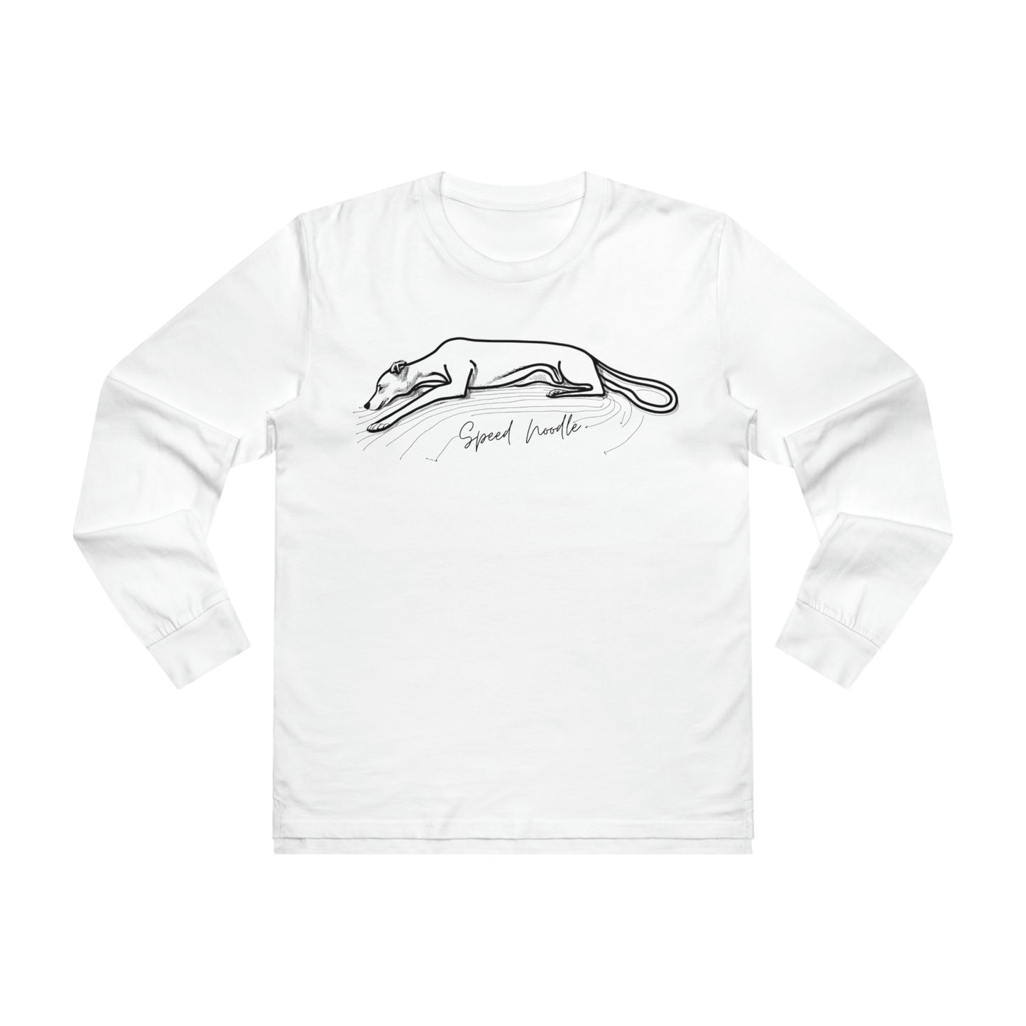 Speed Noodle Greyhound Longsleeve T-Shirt