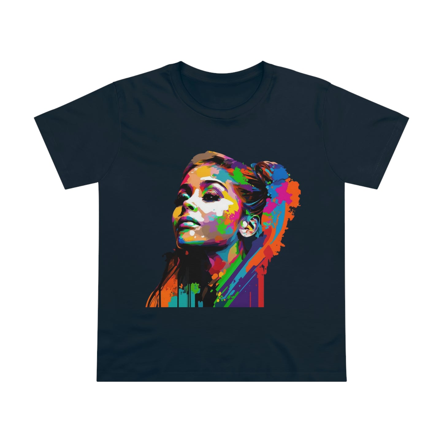 Ariana Grande Colour Feminine Cut T-Shirt