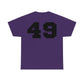 #49 Generic Sports Jersey T-Shirt