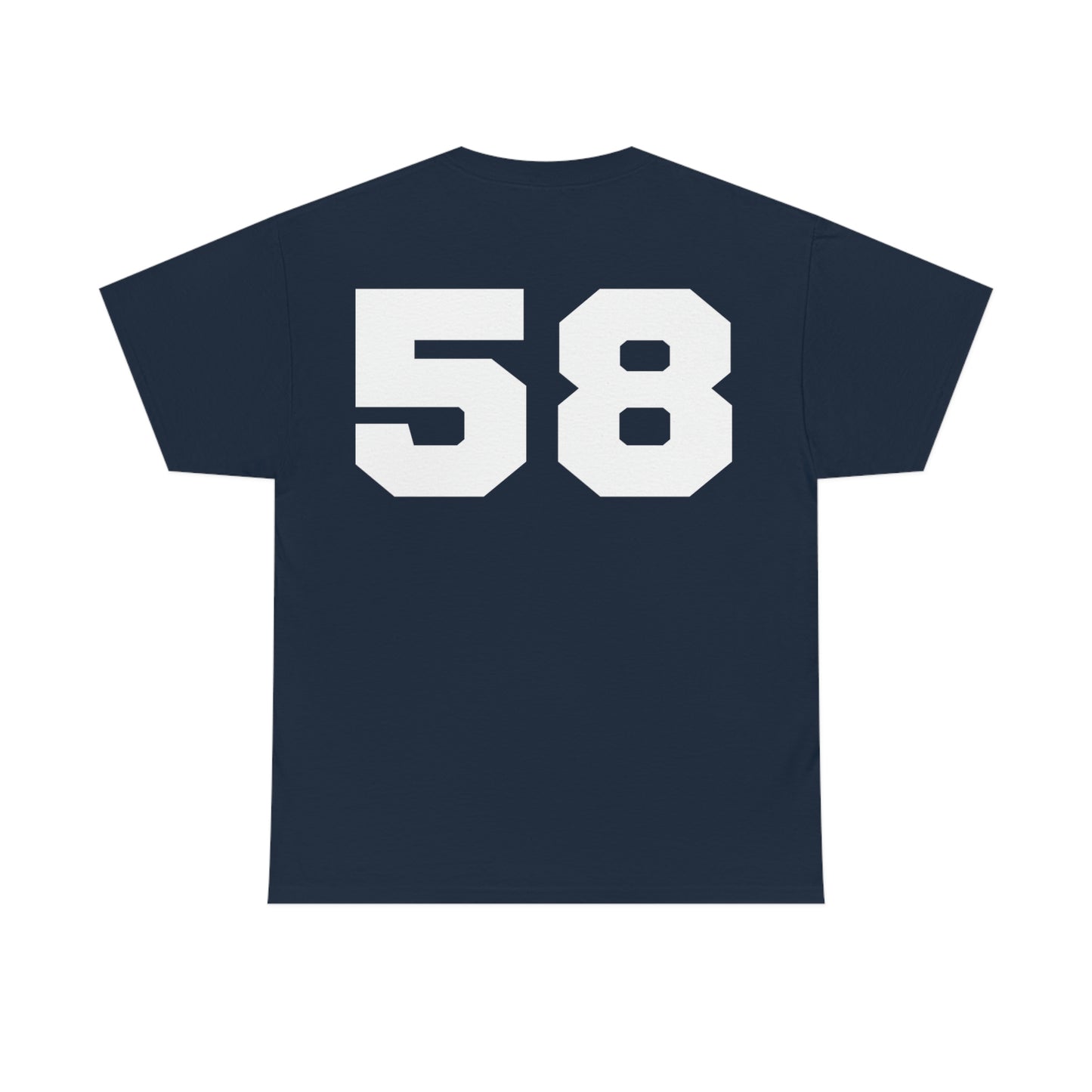 #58 Generic Sports Jersey T-Shirt