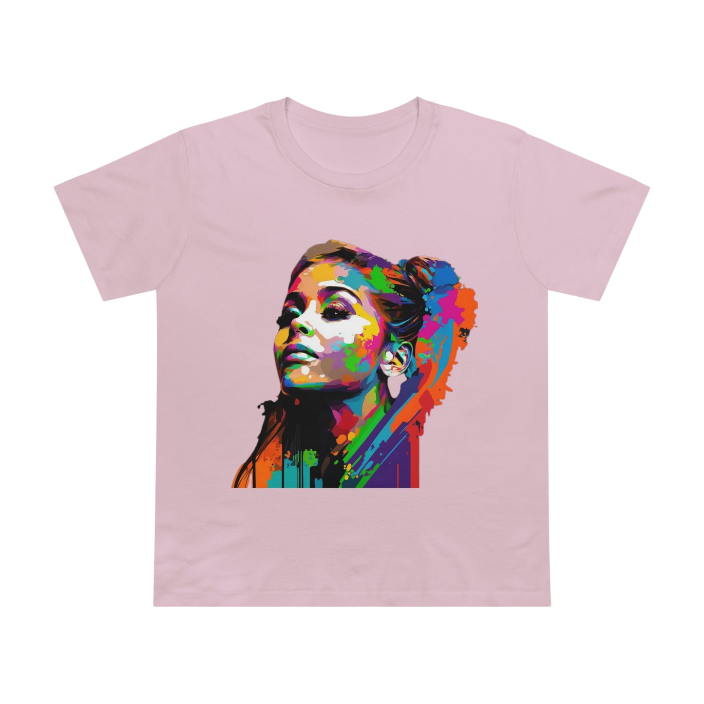 Ariana Grande Colour Feminine Cut T-Shirt