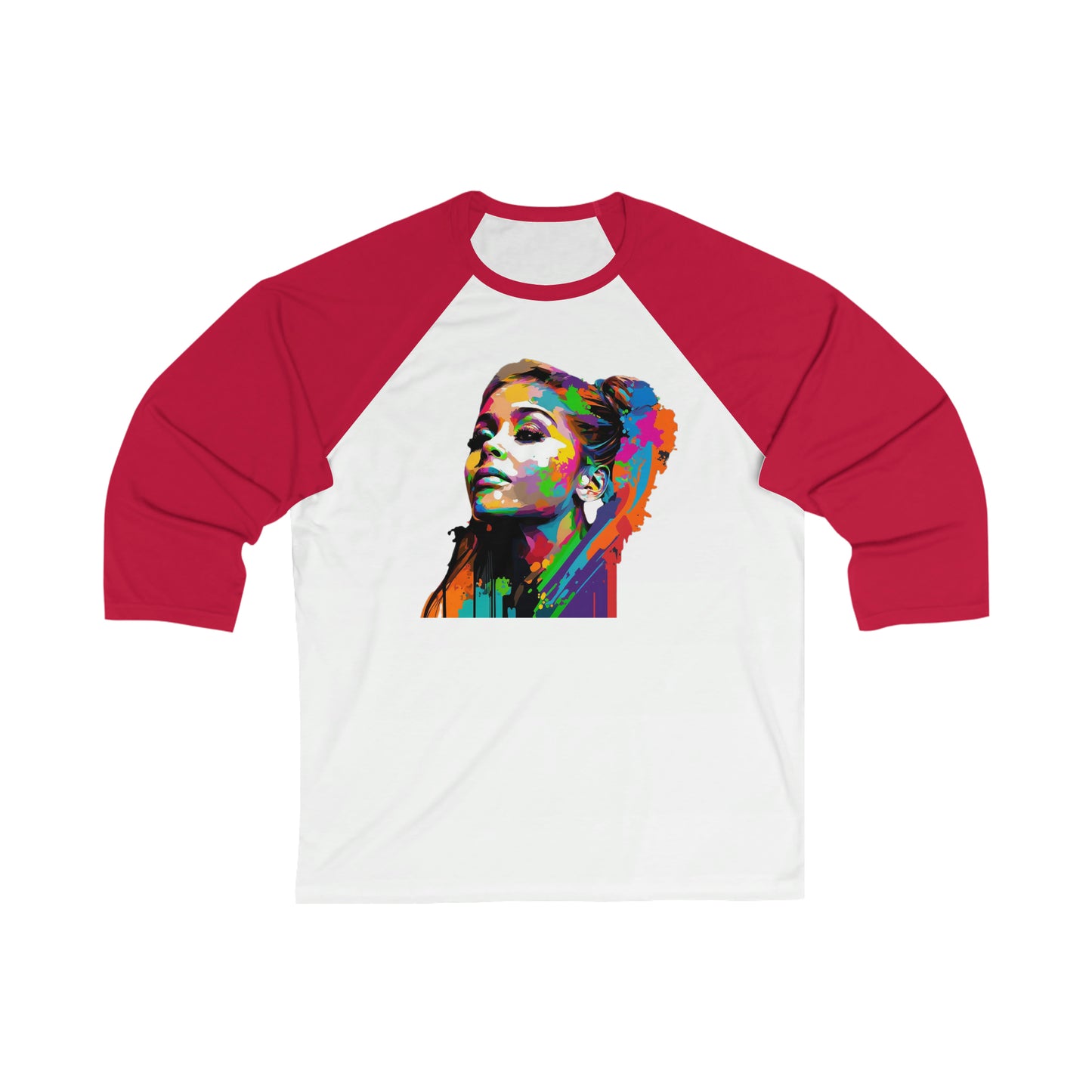 Ariana Grande Colour Baseball T-Shirt