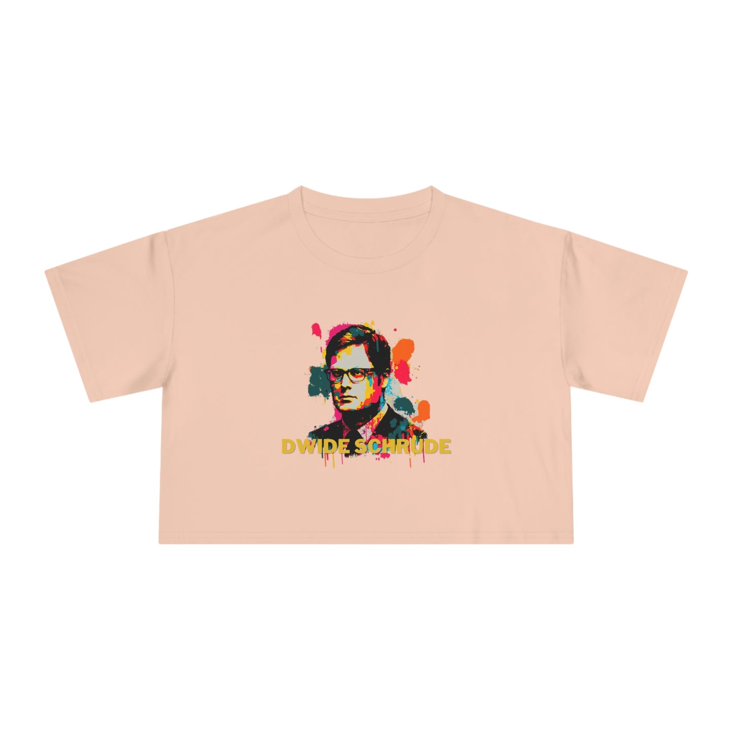 Dwight The Office Bali Knockoff Crop T-Shirt