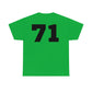 #71 Generic Sports Jersey T-Shirt