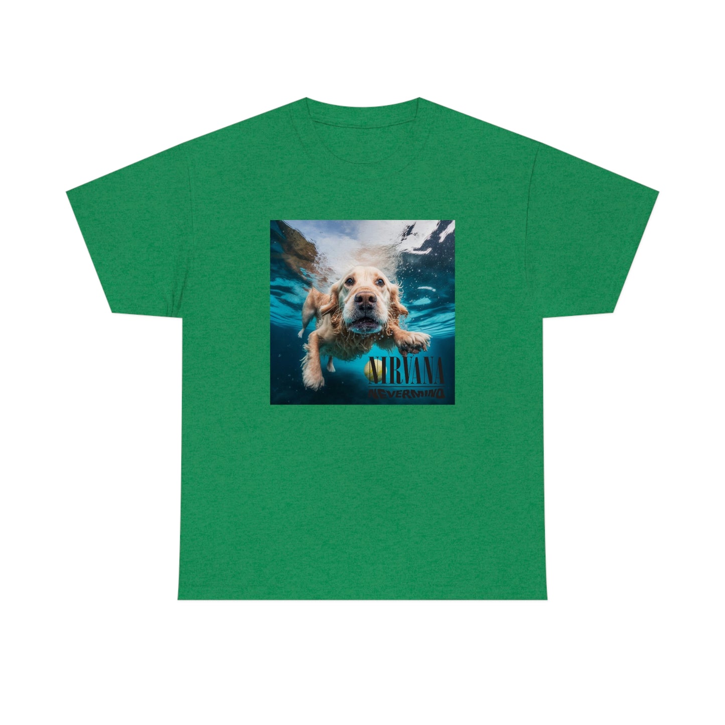 Golden Retriever Nirvana Nevermind T-Shirt