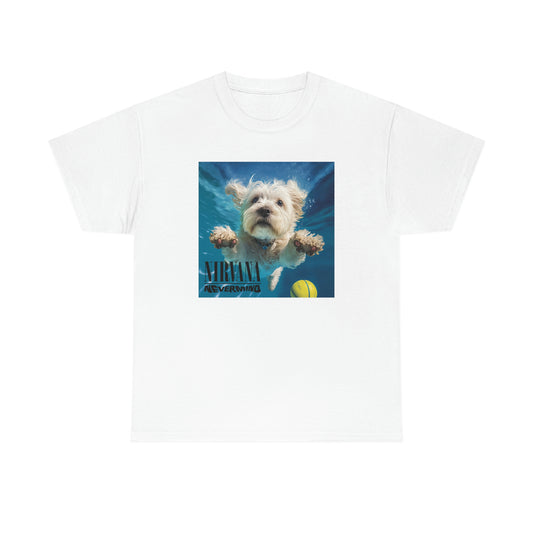 Maltese Terrier Nirvana Nevermind T-Shirt