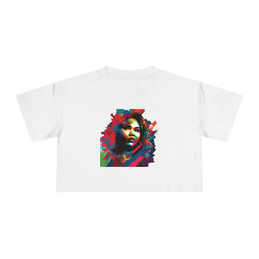 Lizzo Colour Crop T-Shirt