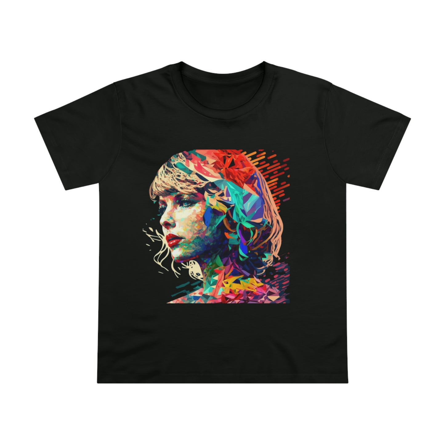 Taylor Swift Colour Feminine Cut T-Shirt