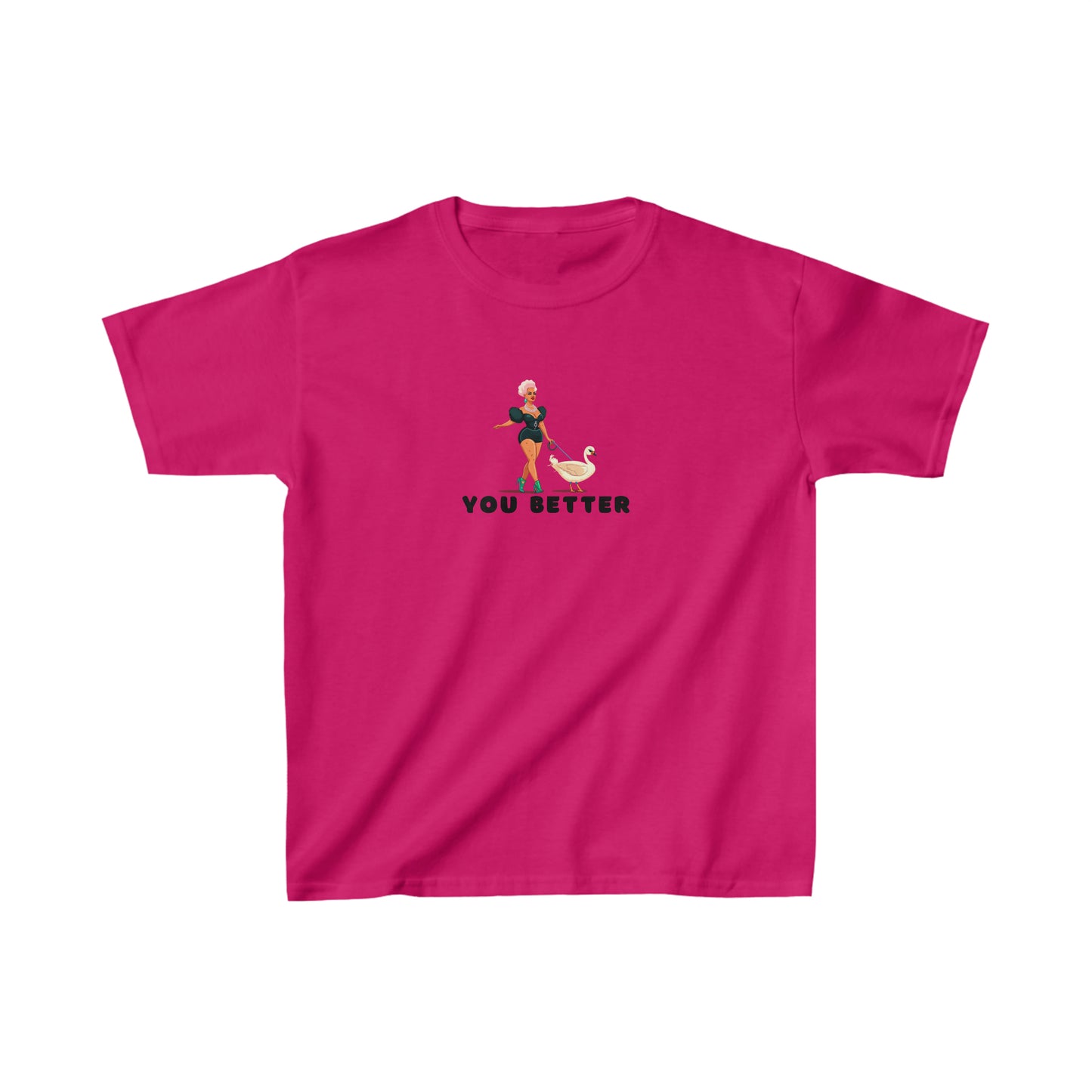 You Better Walk That Fucking Duck Kids T-Shirt