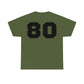 #80 Generic Sports Jersey T-Shirt