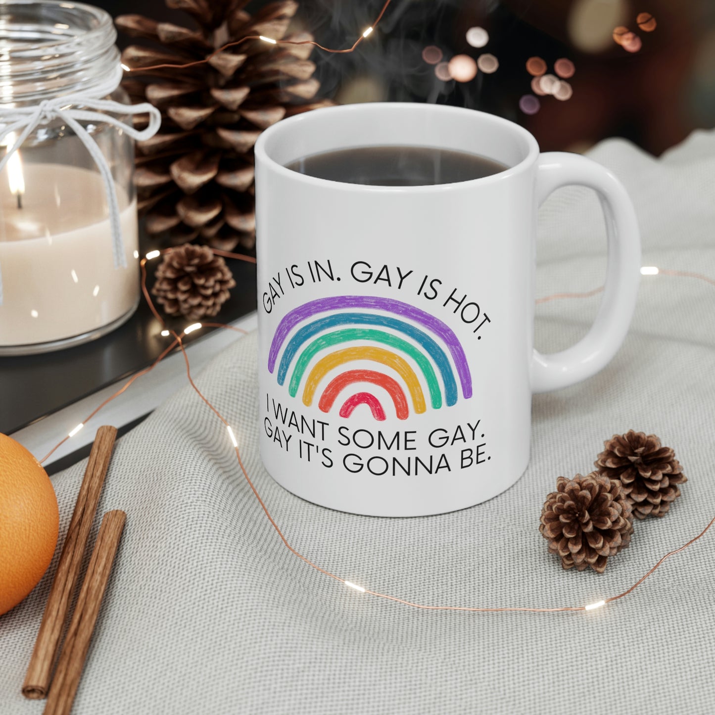 Gay Is In. What We Do In The Shadows Coffee Cups